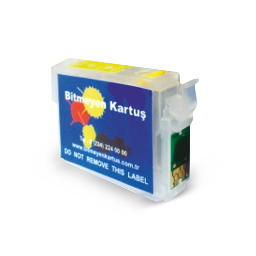 EPSON 1294 UYUMLU SARI Kolay Dolan Kartuş (DOLU)- B42/ BX305/ BX320/ BX525/ BX535/ BX625/ SX230/ SX235/ SX420/ SX425/ SX430/ SX435/ SX440/ SX445/ SX620/ WF3010/ WF3530/ WF3540/ WF3520/ WF7515/ WF7525