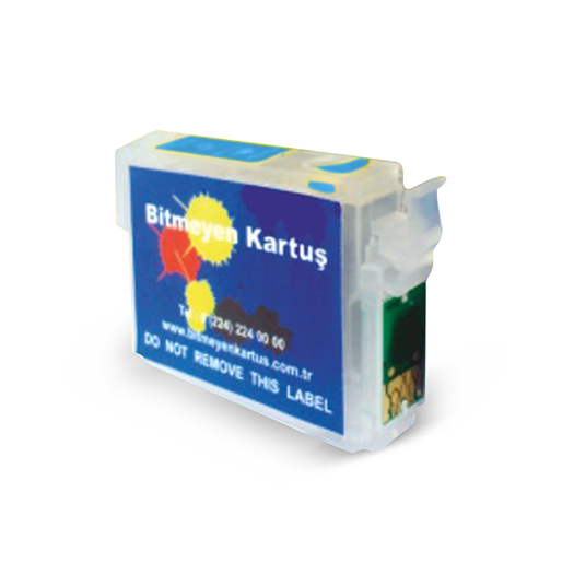 EPSON 1292 UYUMLU MAVİ Kolay Dolan Kartuş (DOLU)- B42/ BX305/ BX320/ BX525/ BX535/ BX625/ SX230/ SX235/ SX420/ SX425/ SX430/ SX435/ SX440/ SX445/ SX620/ WF3010/ WF3530/ WF3540/ WF3520/ WF7515/ WF7525