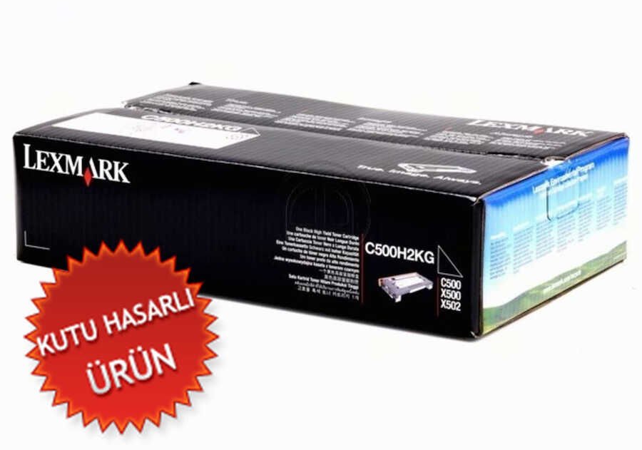 Lexmark C500H2KG Siyah Orjinal Toner - C500N / X500n (C) (T15321)