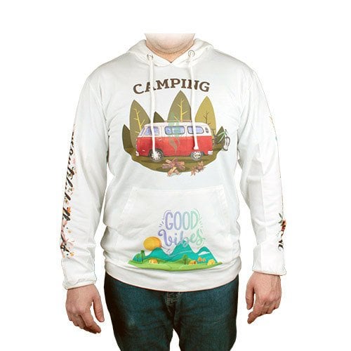 Cepli Kapşonlu Pamuk Polyester Unisex Sweatshirt - Yetişkin