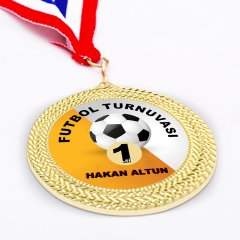 Kişiye Özel Metal Madalya (Altın)