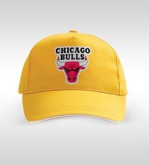 Chicago Bulls Cotton Sarı Şapka