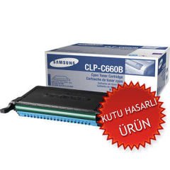 Samsung CLP-C660B /SEE Mavi Orjinal Toner CLP-610/CLP-660 (C) (T8739)