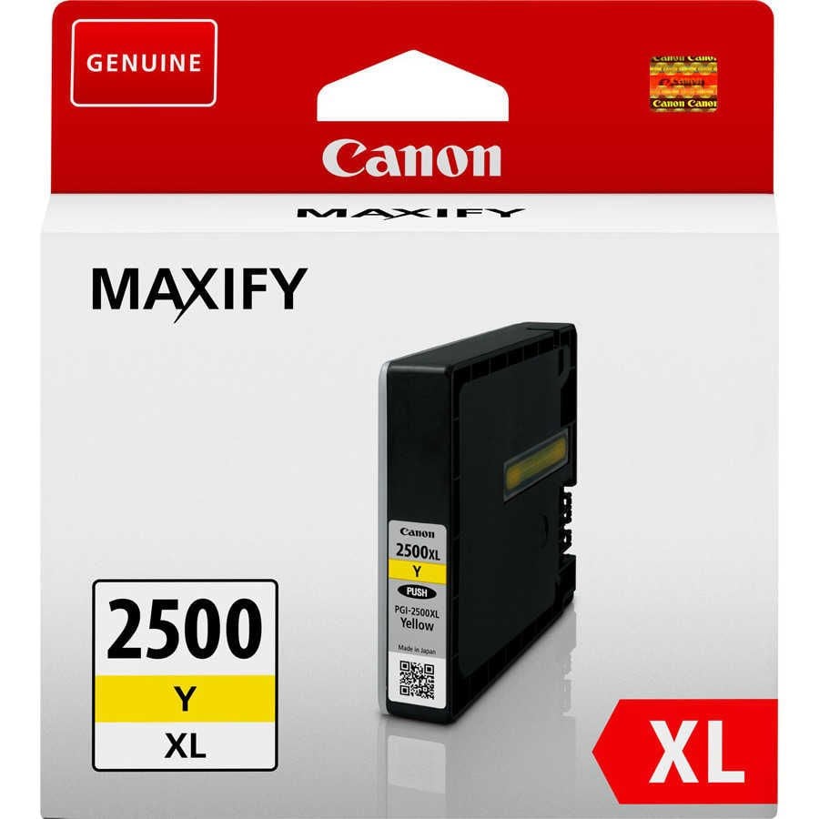 Canon PGI-2500XL Y Sarı Orijinal Mürekkep Kartuş 9267B001