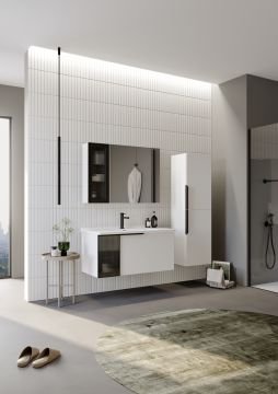 Orka Pure 80 Banyo Dolabı Beyaz (Boy Dolabı Hariçtir)