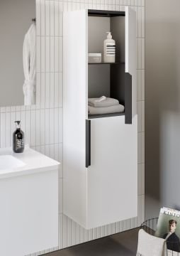 Orka Pure 80 Banyo Dolabı Beyaz (Boy Dolabı Hariçtir)
