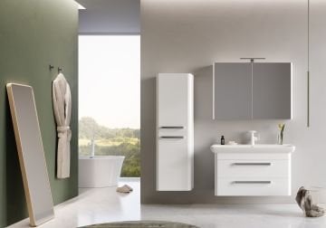 Orka Rose 80 Banyo Dolabı Beyaz ( Boy Dolabı Hariçtir )