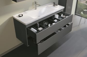 Orka Varna 120 Banyo Dolabı Antrasit ( Boy Dolabı Hariçtir )