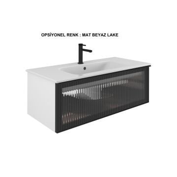 Orka Urban 100 Banyo Dolabı Gri ( Alt Yan Dolap 100 Gri ve Boy Dolabı 40 Gri Hariçtir)