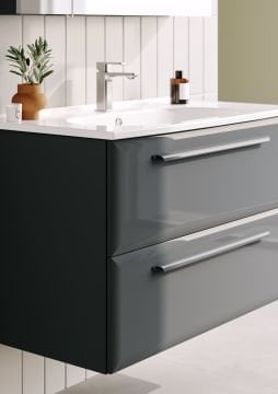 Orka Nuvola 65 Banyo Dolabı Gri ( Boy Dolabı Hariçtir )