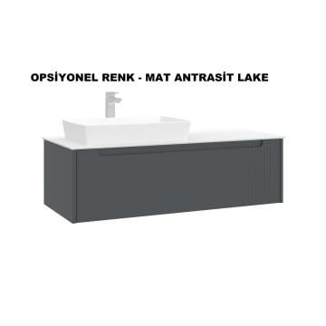 Orka Biella 120 Banyo Dolabı ( Led'li Aynalı ) + Boy Dolabı Pudra ( Boy Dolabı Dahildir )