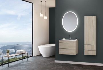 Orka Vento 60 Banyo Dolabı Glasgow ( Boy Dolabı Hariçtir )
