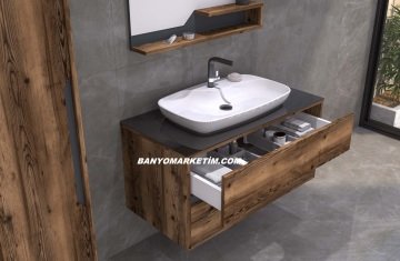 Orka Galia 100 Banyo Dolabı + Boy Dolabı 40 Lidya ( Boy Dolabı Dahildir )