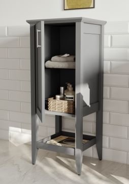 Orka Bastle 100 Banyo Dolabı Lacivert (Boy Dolabı Hariçtir)