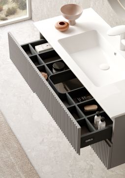Orka Moonlight 70 Banyo Dolabı Açık Mavi ( Boy Dolabı Hariçtir )