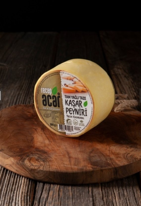 RECEP ACAR TAZE KAŞAR 500 Gr.