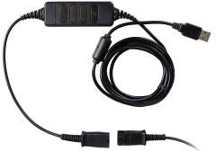 LGNET PLT QD USB –A Adapter (Plantronics Kulaklık Uyumlu)