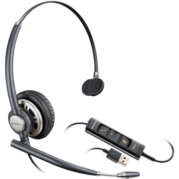 Plantronics ENCOREPRO HW715-USB Tek Taraflı Taçlı Kulaklık