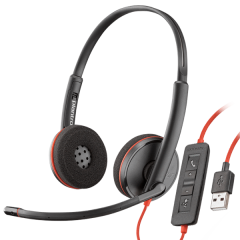 Plantronics Blackwire 3220 Çift Taraflı Taçlı Kablolu USB-A Kulaklık