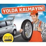 AJS MİNİ STEPNE - İNCE YEDEK LASTİK - TÜM BİNEK ARAÇ EBATLARINA UYGUN