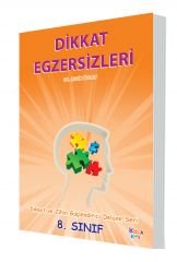 Dikkat Egzersizleri 8. Sınıf (Dikkat ve Zihin güçlendirci Deluxe Seri)