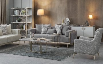 Loft Gold Koltuk Takımı