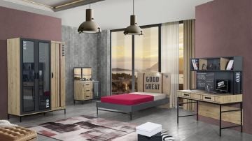 Loft Genç Odası Ranzalı