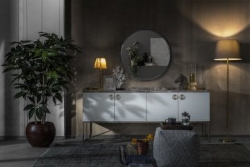 Loft Gold Yemek Odası