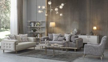 Loft Gold Koltuk Takımı