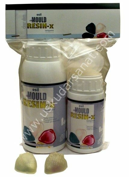 Easy Mould RESİN-X transparan reçine(Opak-Beyaz) 750ml