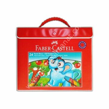 Faber Castell Pastel Boya 24 Renk Çantalı