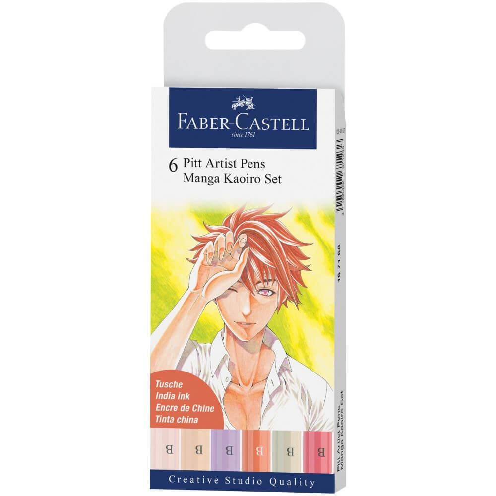 Faber Castell Pitt Artist Manga Set 6,lı 167168