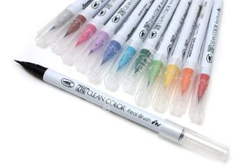 Zig Clean Color Real Brush- Fırça Kalem Set 12 Li