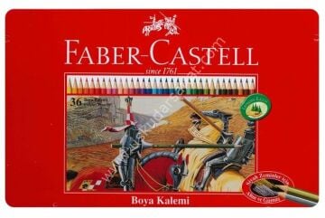 Faber Castell Boya Kalemleri (Metal Kutu) 36 Renk