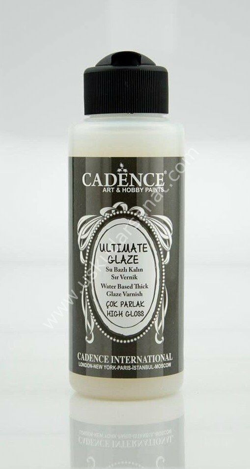 Cadence Ultimate Glaze Parlak - Kalın Sır Vernik 120ml