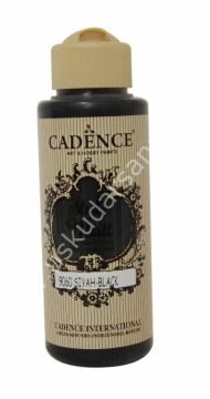 Cadence Style Matt Akrilik Boya 120ml 9060 Siyah Black