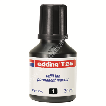 Edding T 25 Permanent Mürekkep 30 ml