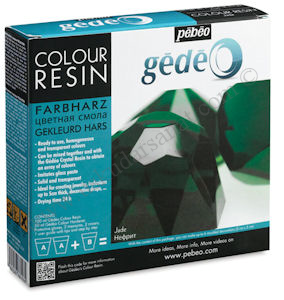 Pebeo Gedeo Colour Resin Jade Yeşil Renkli Reçine 150 ml. Kitt