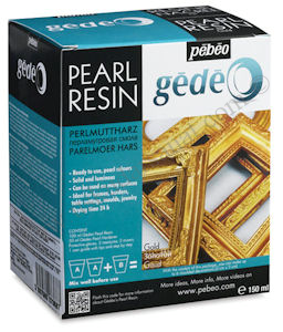 Pebeo Gedeo Pearl Resin Gold Altın Sedef Reçine 150 ml. Kit