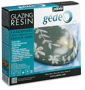 Pebeo Gedeo Glazing Resin Sırlama Reçinesi 150 ml. Kit