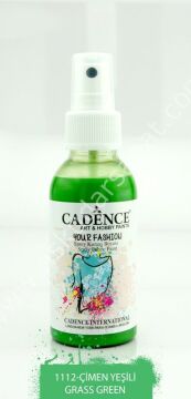 Cadence Your Fashion Sprey Kumaş Boyası 100ml 1112 Çimen Yeşili