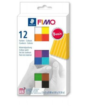 Fimo Basic Başlangıç Seti 25grx12 Renk
