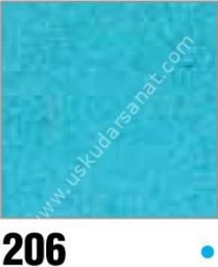 Pebeo Setacolor Glitter- Hazır Sim Kumaş Boyası 45ml 206 Turquoise