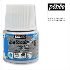 Pebeo Setacolor Opak Sued Effect Boya 45ml 309 Powder blue