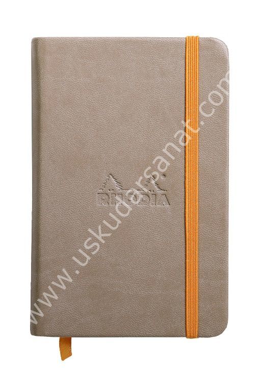 Rhodia Butik Rhodiarama Bloknot A6 Bej 90gr 96 Yaprak Çizgili