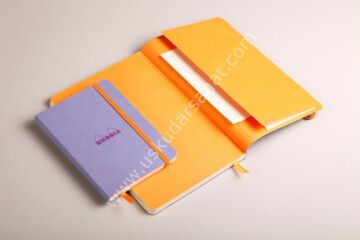 Rhodia Rhodiarama Esnek Bloknot A5 Turuncu 80Yaprak 90gr