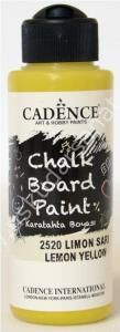 Cadence Chalk Board Paint Karatahta Boyası 120ml Limon Sarı 2520