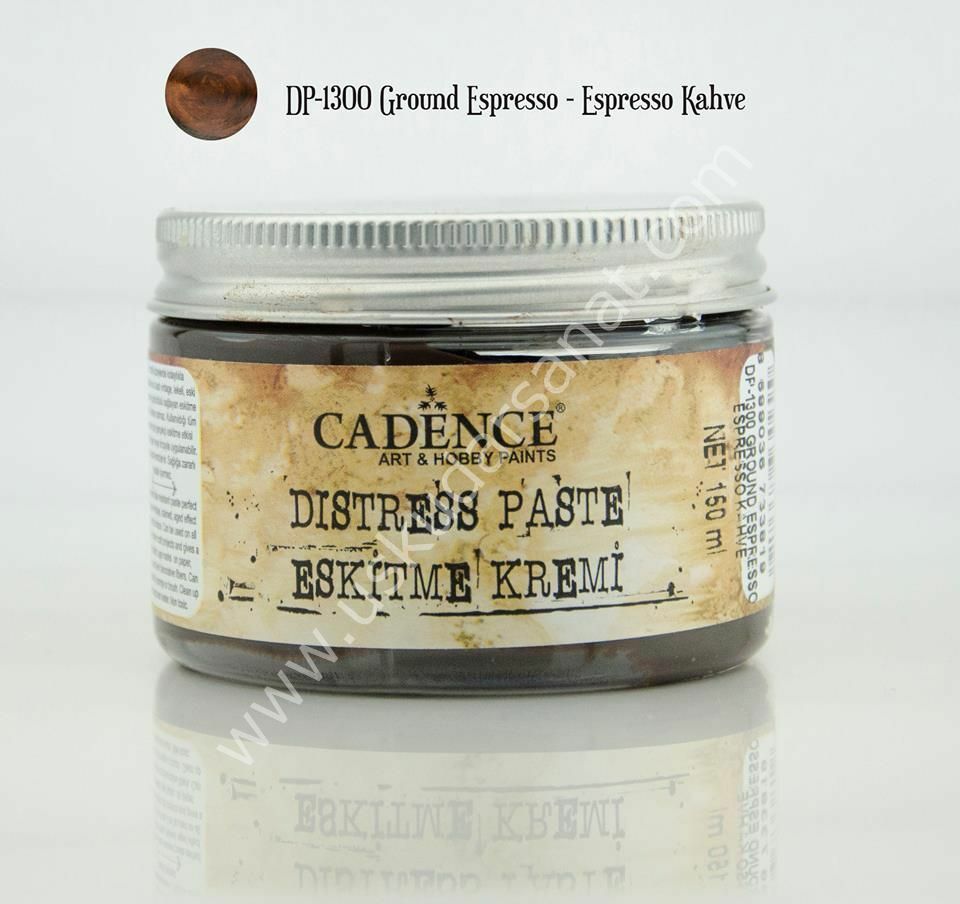 Cadence Distress Paste - Eskitme Kremi 150ml DP 1300 Espresso Kahve