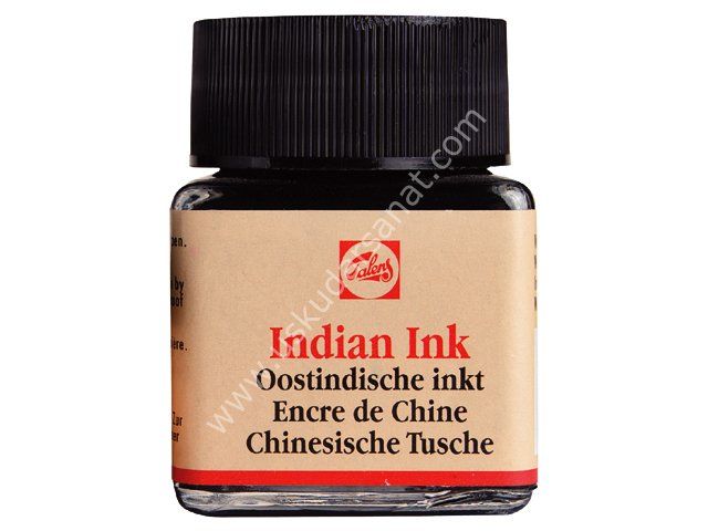 Talens Çini Mürekkebi ( INDIAN INK)  30 ML
