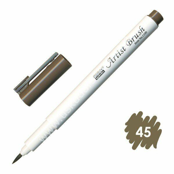 Marvy Artist Brush - Fırça Uçlu Kalem 1100 No:45 Sepia